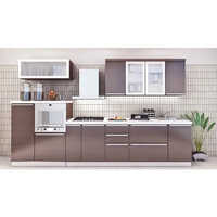 Modular Acrylic Solid Surface Modular Kitchen Cabinets