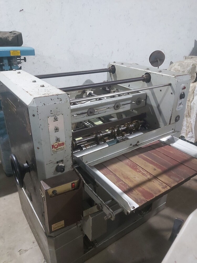 ROLLEM AUTO 5 CREASING / PERFORATING AND NUMBERING MACHINE