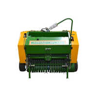 30hp Round Hay Baler - Color: Green