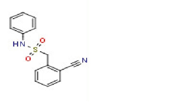 1-(2-Cyanophenyl)-N- phenylmethanesulfonamide