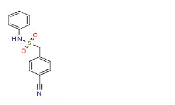 1-(4-Cyanophenyl)-N- phenylmethanesulfonamide