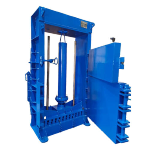 50 Ton Vertical Pet Bottles Balers - Color: Blue