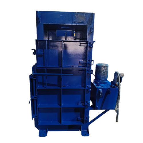 30 Ton Vertical Balers Machine - Color: Blue