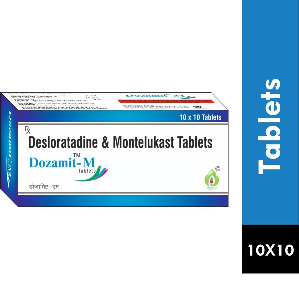 DOZAMIT M TABLET - Desloratadine (5mg) + Montelukast (10mg)