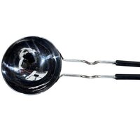 Stainless Steel Tadka Pan - Color: Silver