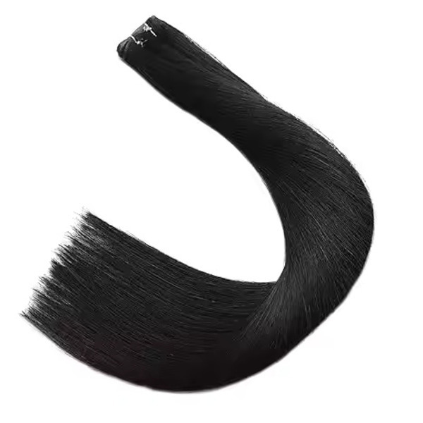 Weft Hair Extensions Human Hair 14 Inch