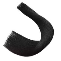 Weft Hair Extensions Human Hair 14 Inch