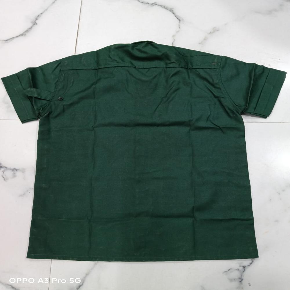 Green Security Guard Uniform Set