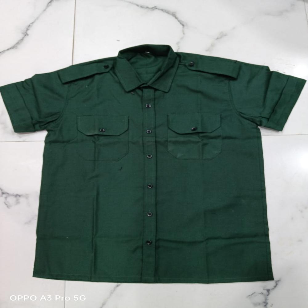Green Security Guard Uniform Set