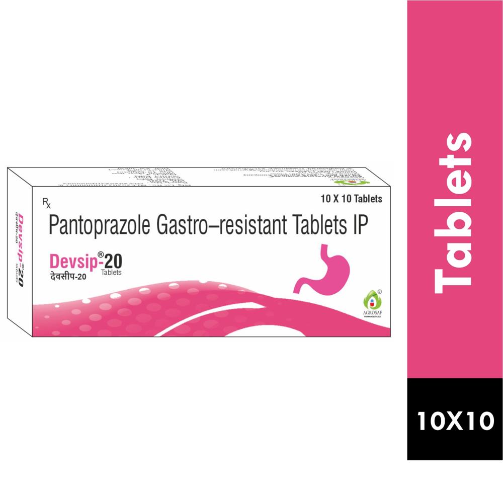 DEVSIP 20 TABLET - PANTOPRAZOLE 20
