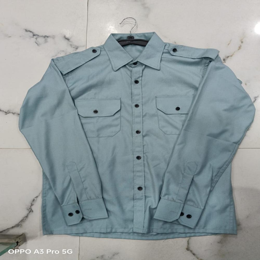 Sky Blue Security Guard Uniform Set