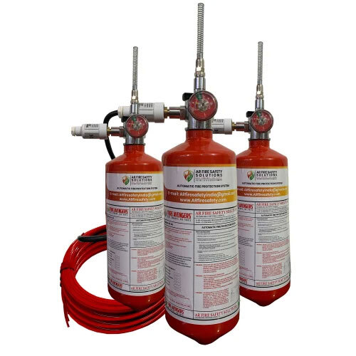 Electrical Panel Automatic Fire Protection Systems - Capacity: 4 Kg