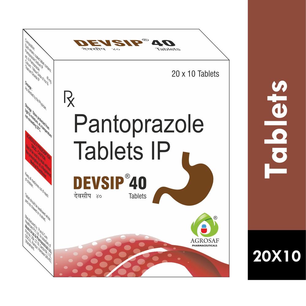 DEVSIP 40 TABLET - PANTOPRAZOLE 40 MG