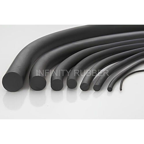 Rubber Cord - Color: Black