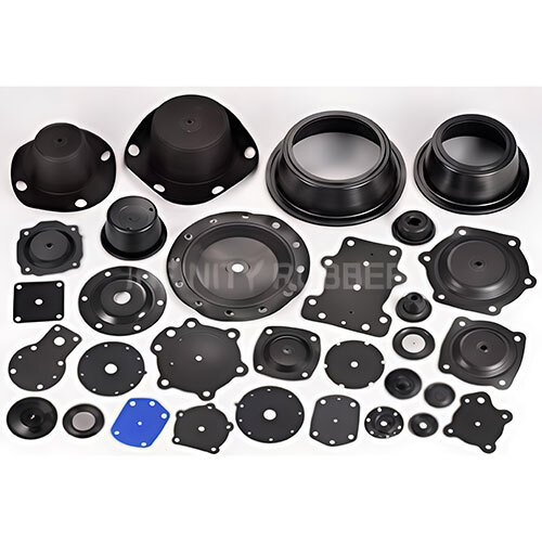 Rubber Diaphragm - Color: Black