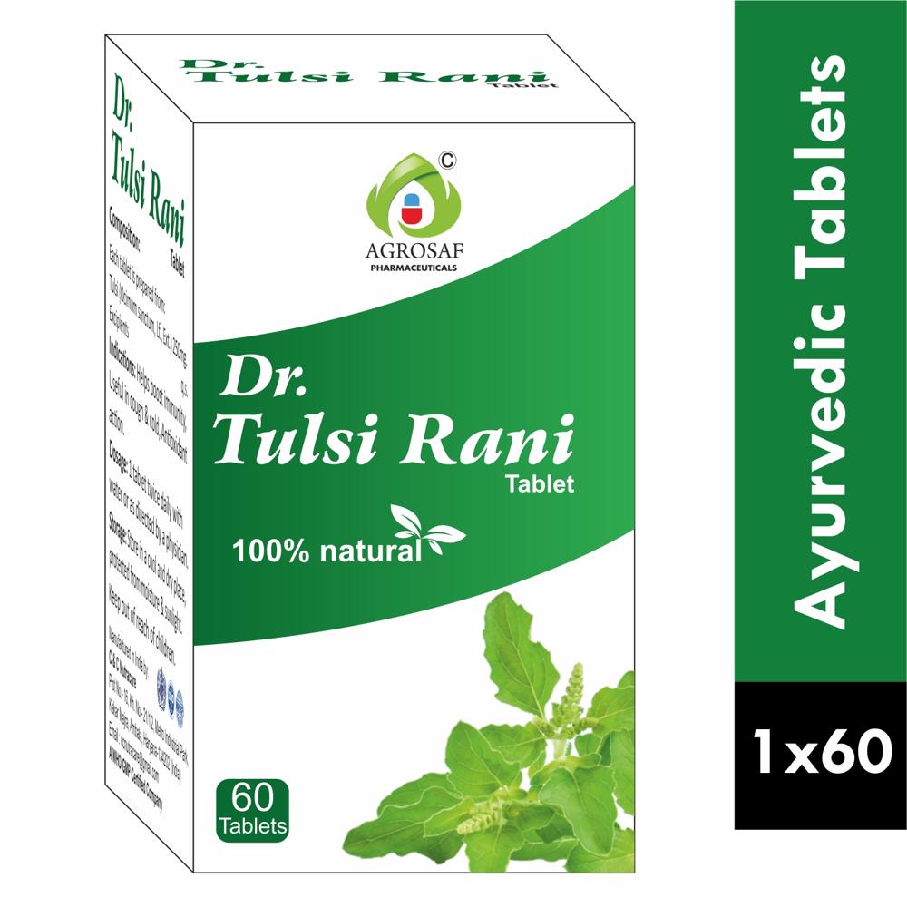 DR.TULSI RANI TABLET - Each Tablet Contains Extract Tulasi (Ocimum Sanctum) A.P. 250mg