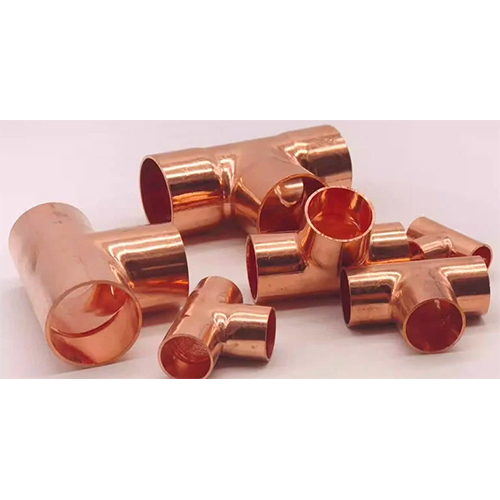 Copper Nickel Pipe Tee - Material Grade: Multiple Grades Available