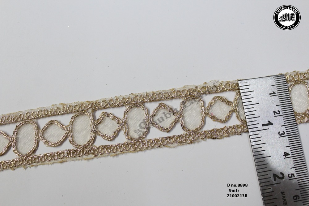 Fancy Zari Embroidery Lace