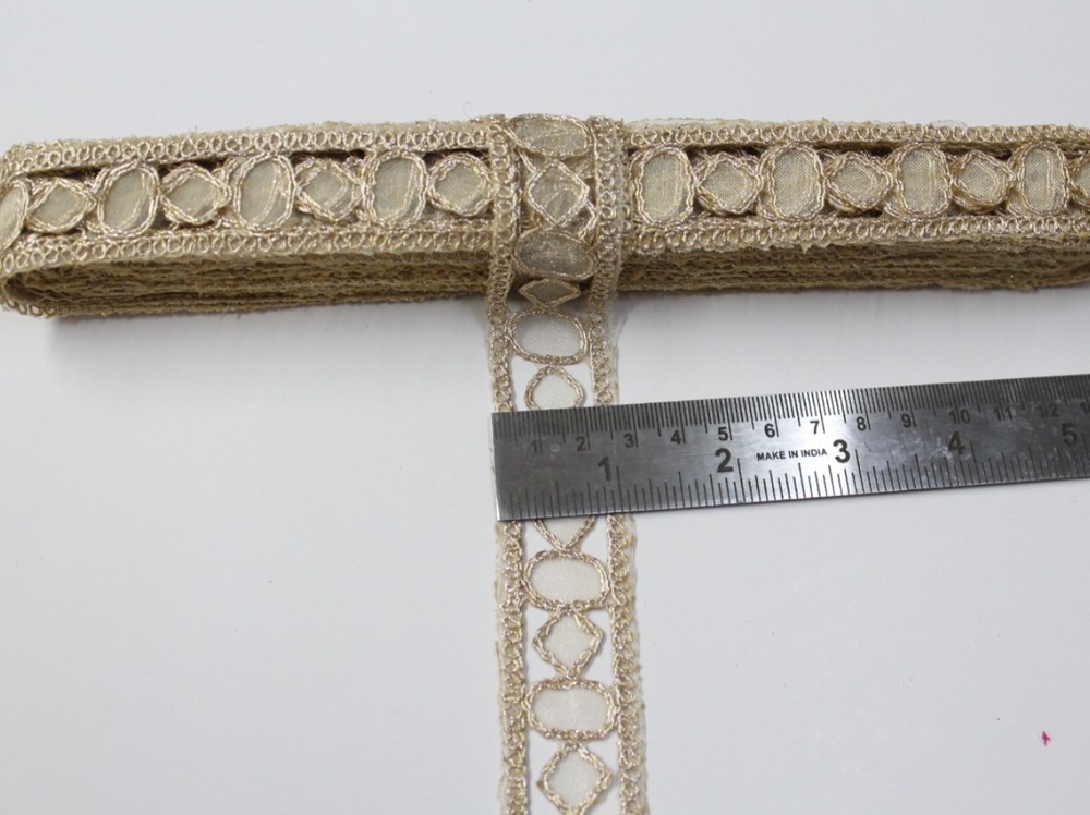 Fancy Zari Embroidery Lace