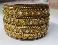 Handwork Fancy Golden Lace
