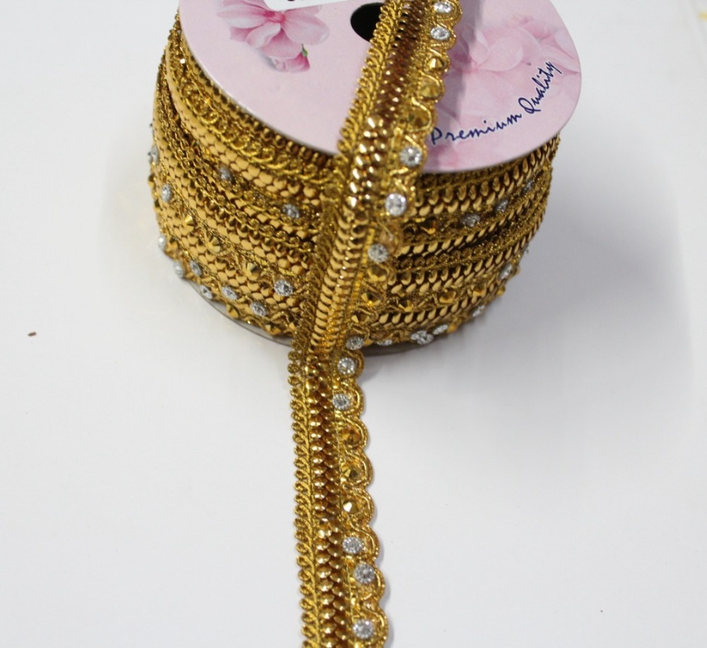 Handwork Fancy Golden Lace