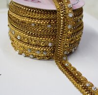 Handwork Fancy Golden Lace