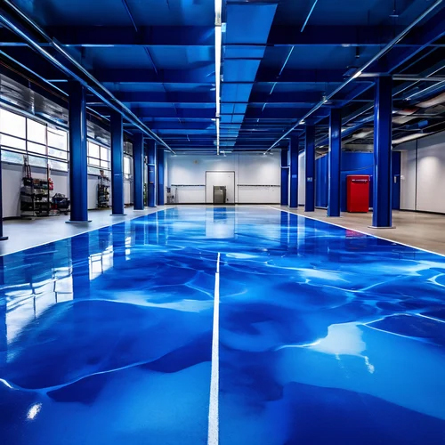 Industrial 5 Layer Epoxy Flooring