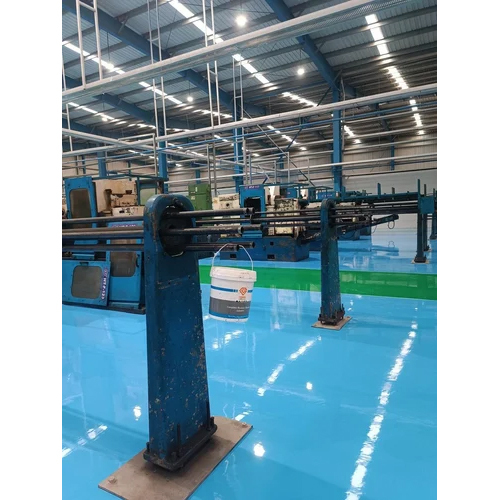 Industrial Epoxy Floor Coating - Color: Blue