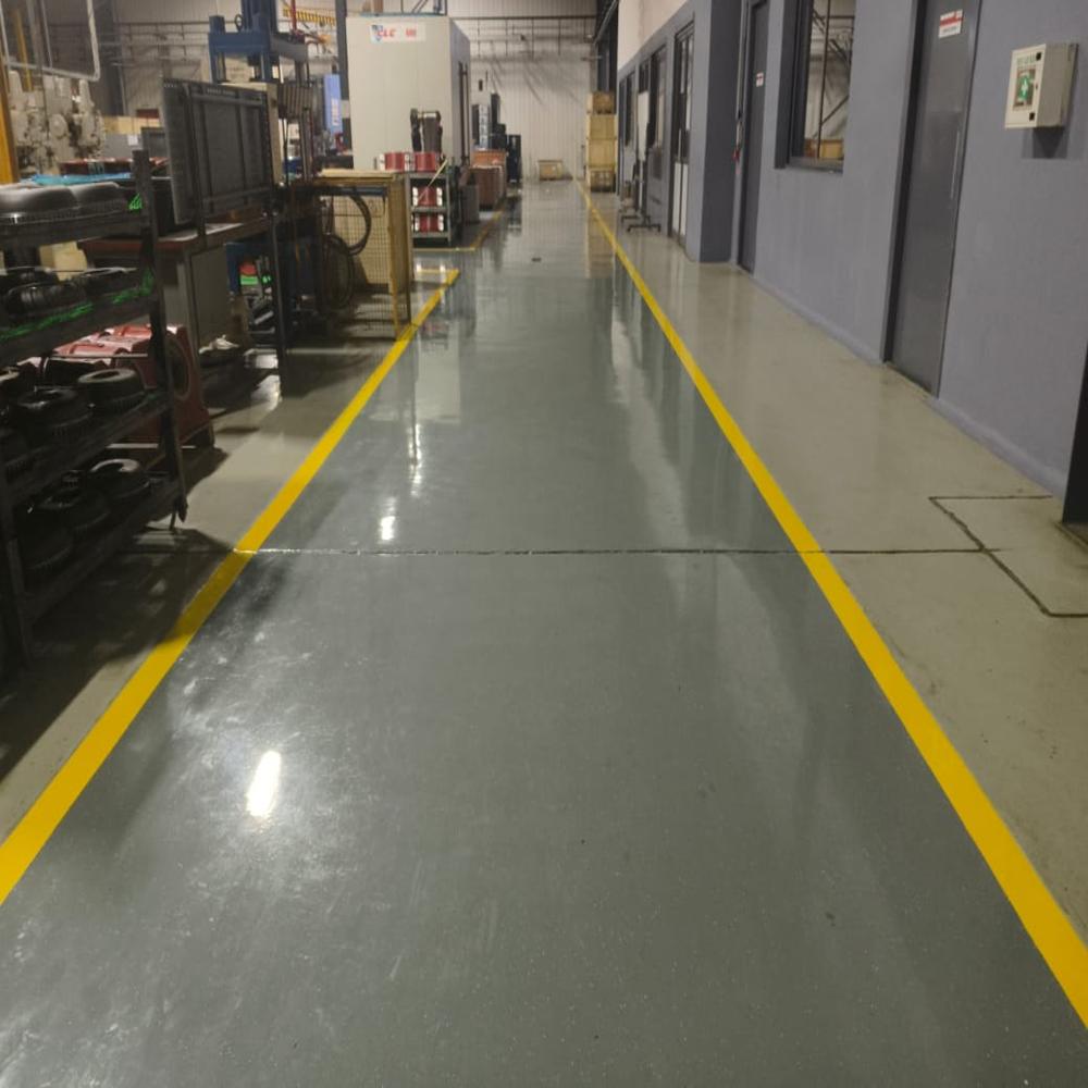 Decorative Epoxy Flooring - Application: Industrial