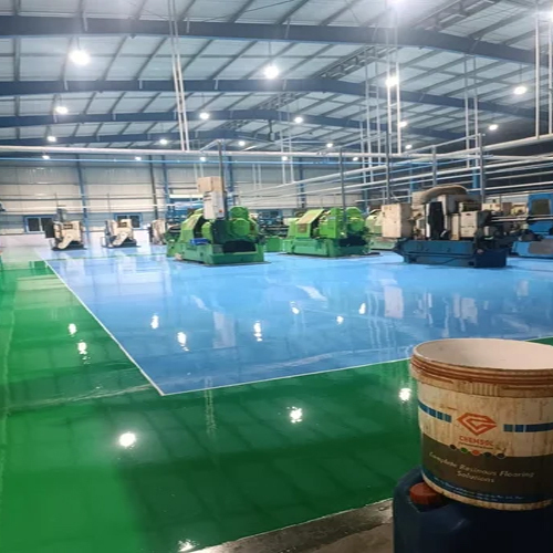 Paint Coating Epoxy Flooring - Application: Industrial