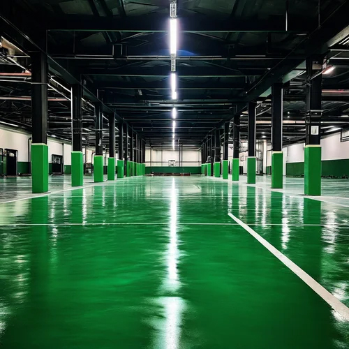 Industrial 3 Layer Epoxy Flooring