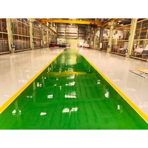 Industrial Epoxy P U Floor Coating Service