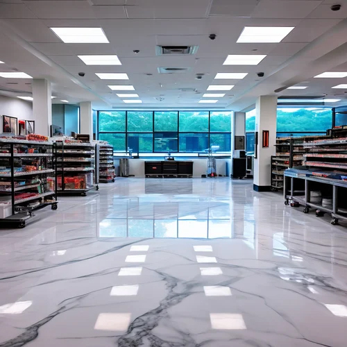 Industrial Concrete Floor Polishing Service