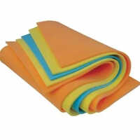 Colored Polyurethane Foam Sheet - Color: Multicolor
