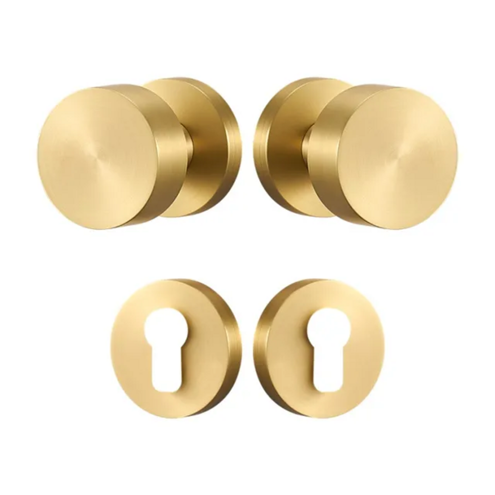 Falcon Solid Brass Lever Knob | Passage Door Knob | Privacy Door Knob | General Door Knob | Suitable For Internal Doors