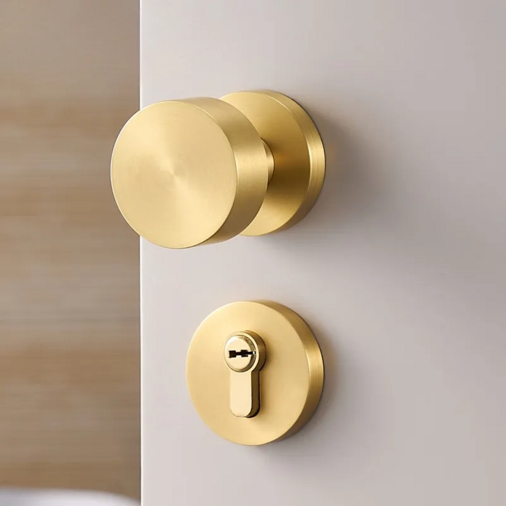 Falcon Solid Brass Lever Knob | Passage Door Knob | Privacy Door Knob | General Door Knob | Suitable For Internal Doors