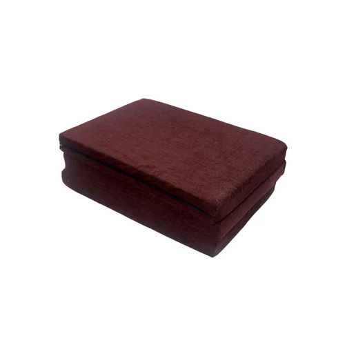Brown Foldable Bed Mattress - Hardness: Soft