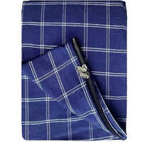 Blue Cotton Mattress Cover