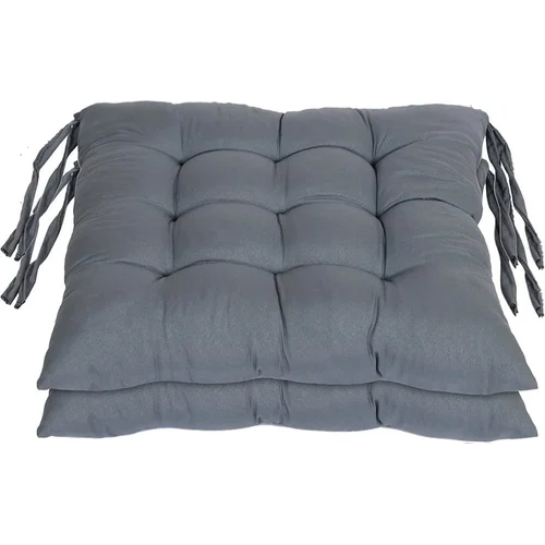 Cotton Chair Pad - Color: Gray