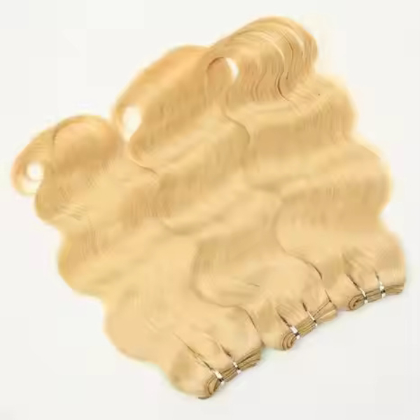 613 Blond Virgin Malaysian Body Weft Hair Extension 16 Inch