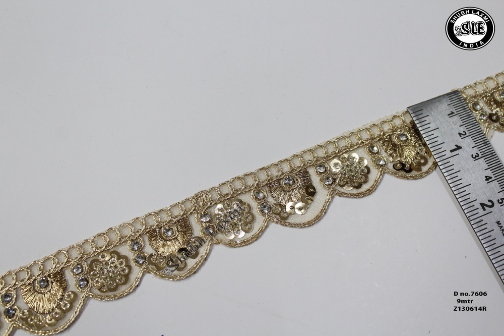 Sequence Embroidery Cutwork Lace
