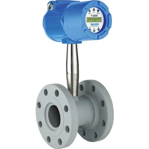 Vortex Steam Flow Meter - Color: Blue