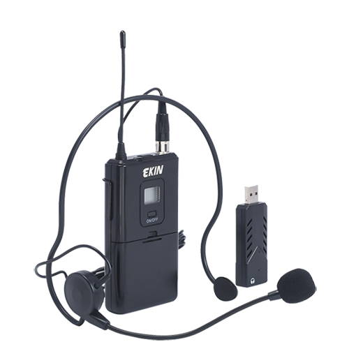 Ekin 1585 Unidirectional Mic - Color: Black