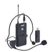 Ekin 1585 Unidirectional Mic - Color: Black