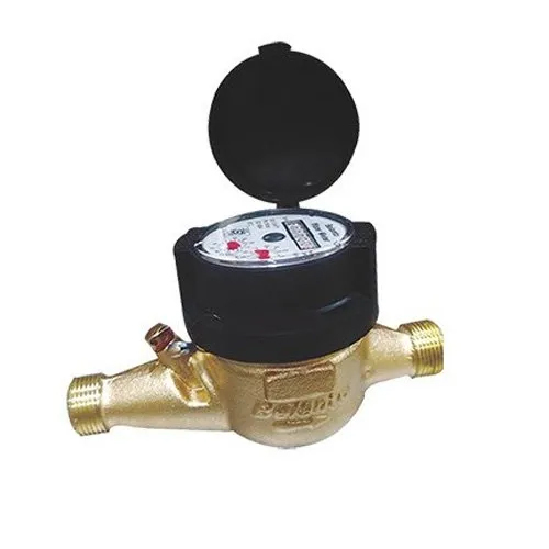 Multi Jet Magnetic Drive Water Meter - Color: Golden