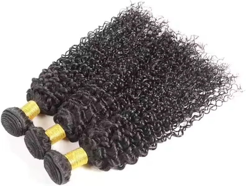 Curly Brazilian Hair 3 Bundles 100 Human Hair Weave Tight Kinky Curl Hair Extensions for Black Women 18 20 22 Inches