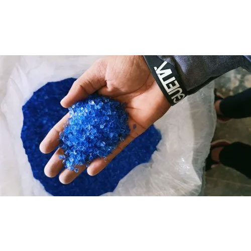 Blue Silica Gel Crystals 5-8 Mesh, 4-6 Mm - Grade: A