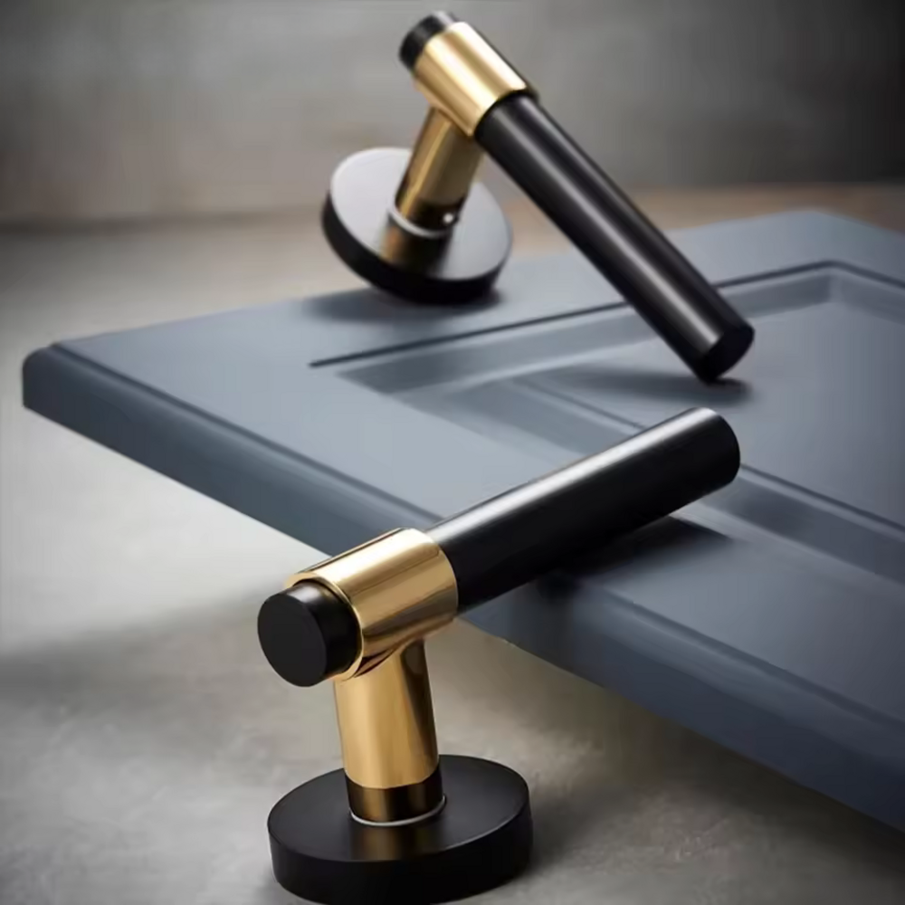 Kestrel Solid Brass Lever Handle | Passage Door Lever | Privacy Door Lever | Bedroom Lever Handle | Bathroom Lever Handle | Suitable for Internal Doors