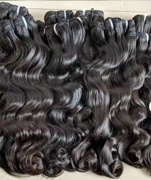 Raw Authentic Cambodian Wavy Bundles Wavy Hair Weave Bundle 141618 Inch