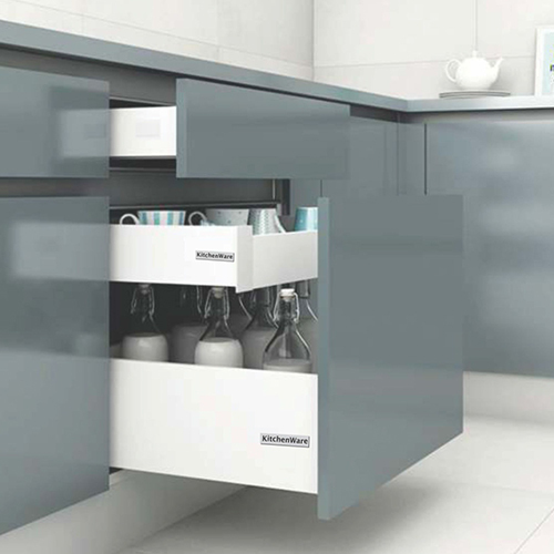KW-351A-SB-450-4-W Modular Kitchen Slim Box